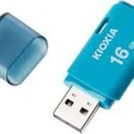 Clé USB 16G KIOXIA bleu, TransMemory U202